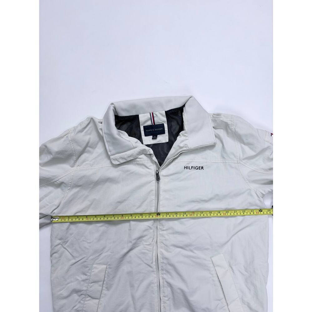 Tommy Hilfiger Water-Resistant Regatta Jacket XXL Tan Lightweight Windbreaker - Picture 10 of 13